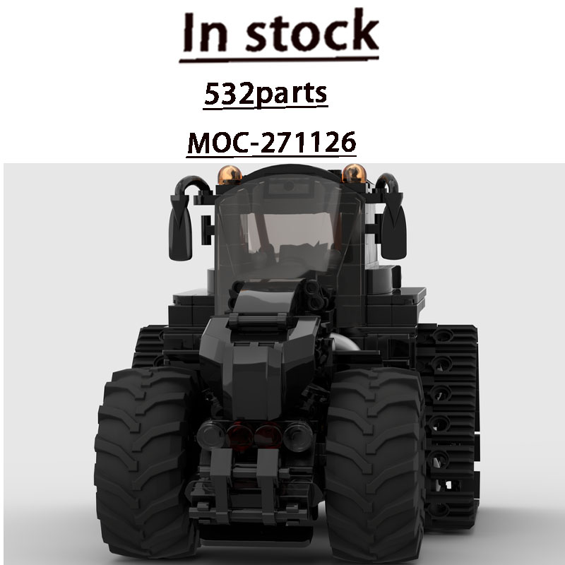 Agriculture Farming Education - مجموعة مكعبات بناء MOC-271126 لجرار شحن