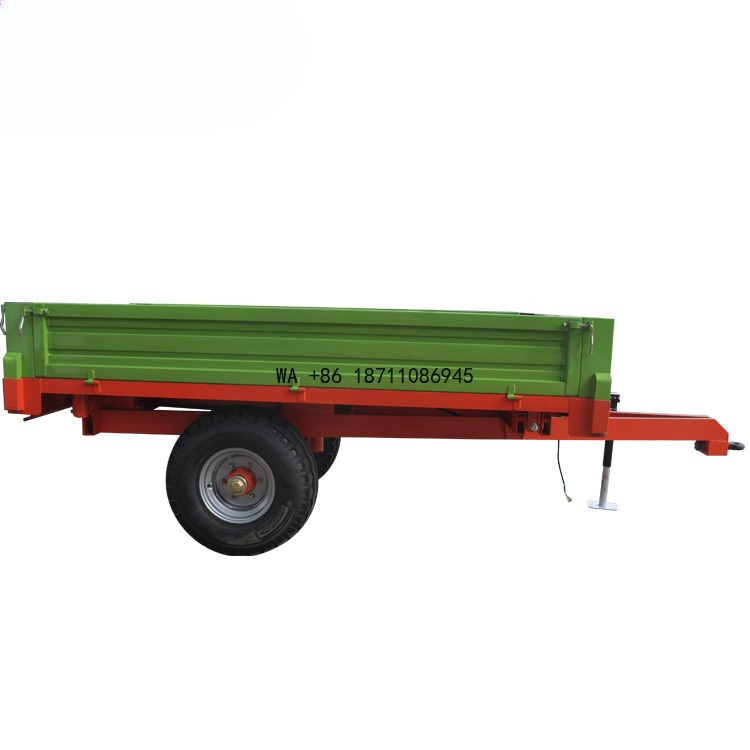 مقطورة زراعية ثقيلة سعة 4 طن ل - مراجعة Agriculture Farming Tractor وسعره