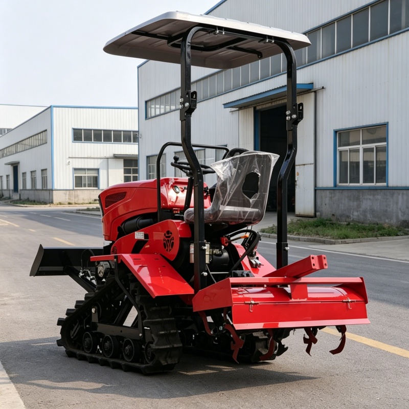 محراث دوار مخصص للركوب، هيكل م - مراجعة Orchard Sprayer Tractor وسعره