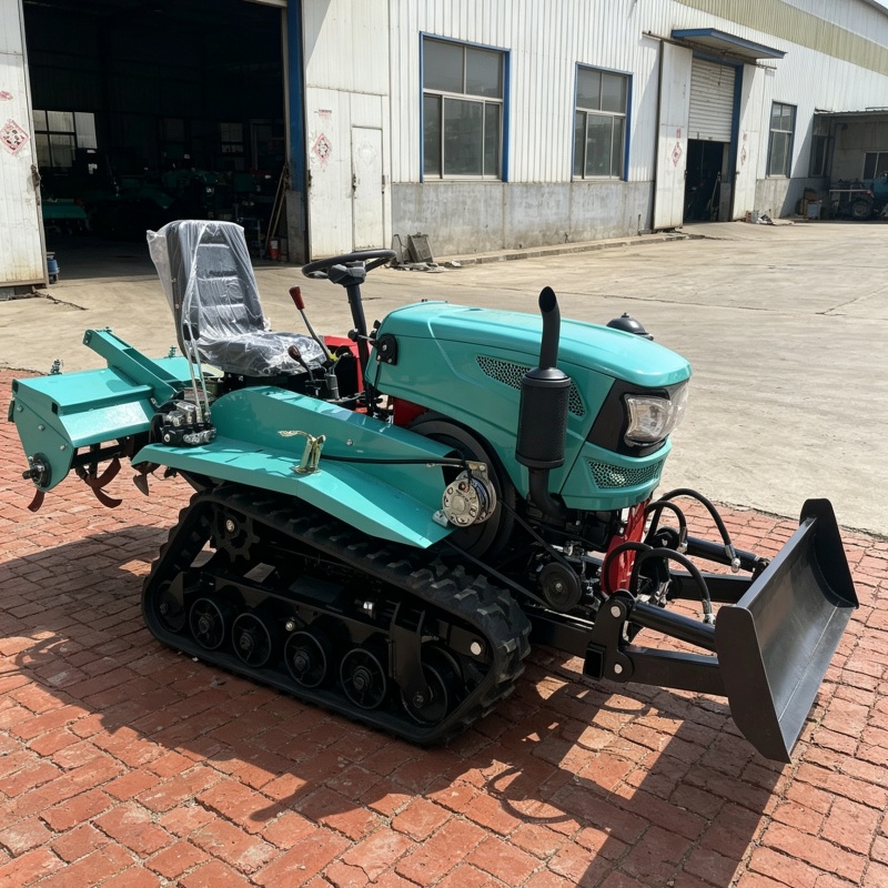 محراث دوار زاحف مخصص مع شفرة ج - مراجعة Orchard Sprayer Tractor وسعره