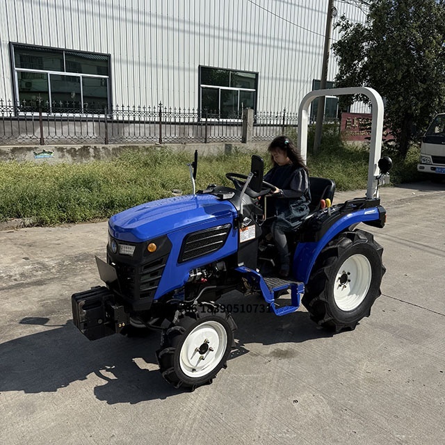 جرار صغير عالي الجودة 4x4 بقوة - مراجعة Agriculture Farming Tractor وسعره