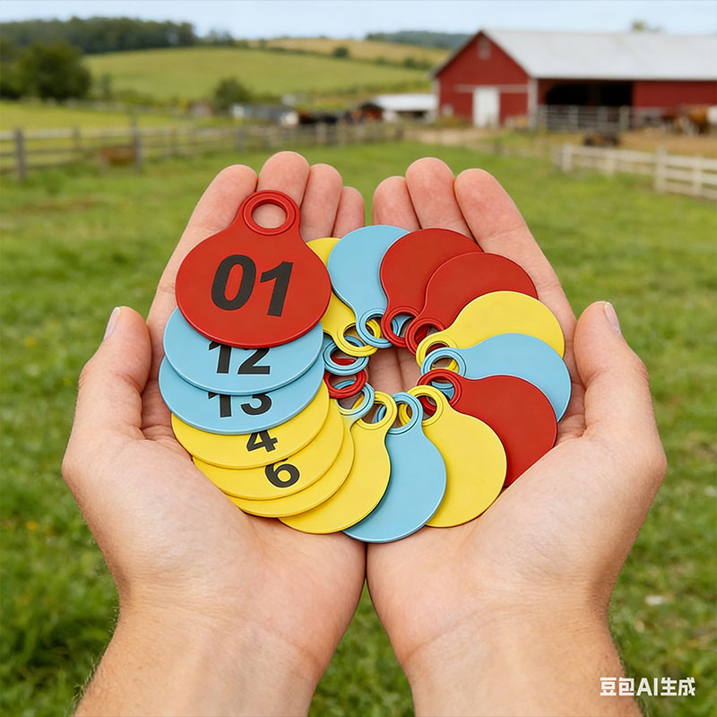 50 قطعة من بطاقات تعريف الأذن  - مراجعة Livestock Ear Tag وسعره
