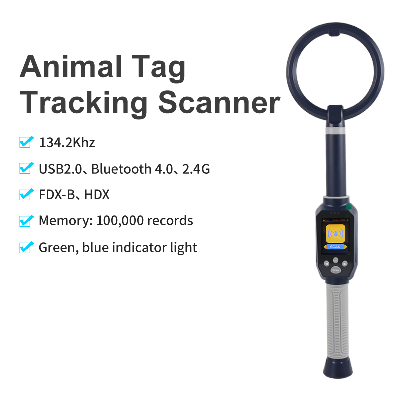 قارئ RFID طويل المدى 134.2 كيل - مراجعة Livestock Ear Tag وسعره