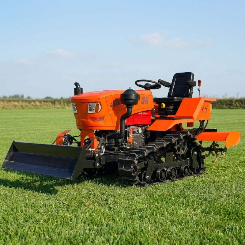 جرار زاحف رباعي الدفع بقوة 35  - مراجعة Agriculture Farming Tractor وسعره