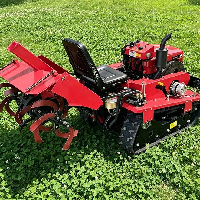 محراث دوار زاحف مخصص، محراث صغ - مراجعة Agriculture Farming Tractor وسعره